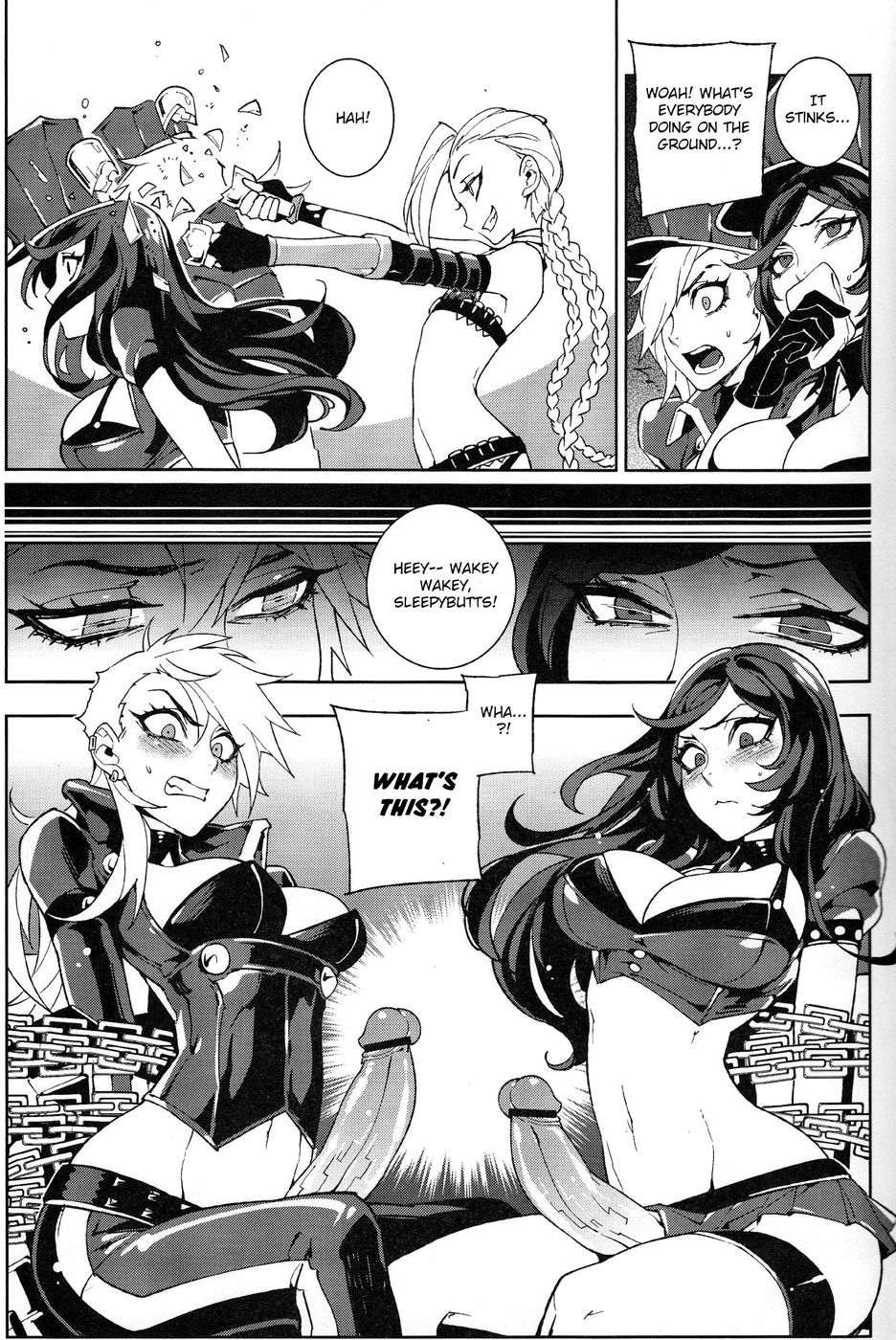 Hentai Manga Comic-JINX Come On! Shoot Faster-Read-12